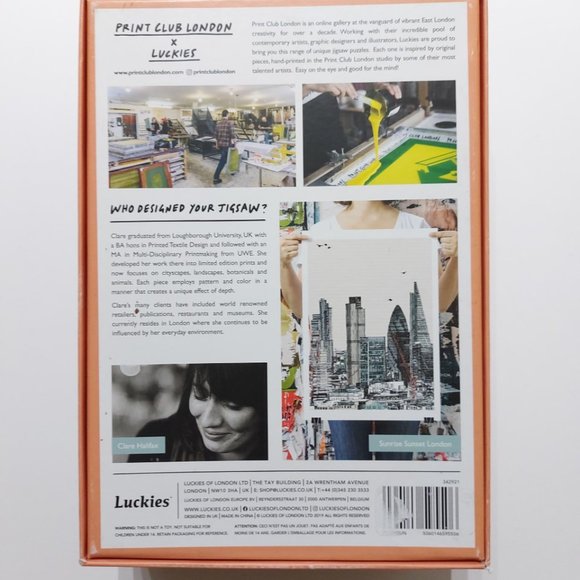 500 Piece 'Sunrise Sunset London' Jigsaw Puzzle - Picture 9 of 11